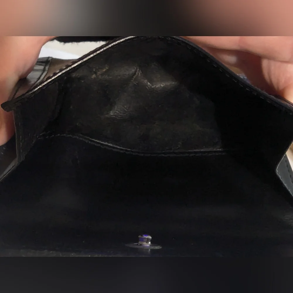 Gucci Vintage Leather & Canvas Wallet - Picture 6 of 12